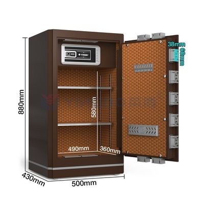 H880mm Hộp an toàn gia đình Khóa điện tử kỹ thuật số