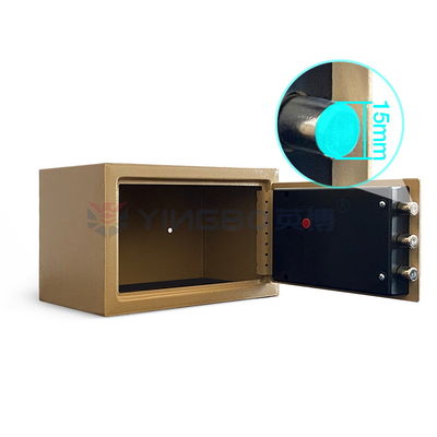 3 Solid Bolts Electronic Digital Fireproof Safe Box 8.5L Với bàn phím đầy đủ chữ số