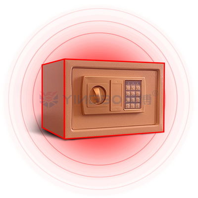 Customized Solid Steel Electronic Digital Safe 8.5L Với Bàn phím kỹ thuật số đầy đủ
