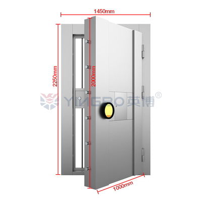 Khóa an toàn phòng chống trộm cắp cho ngân hàng Nhà văn phòng an ninh phòng chống cháy H2250* W1450mm