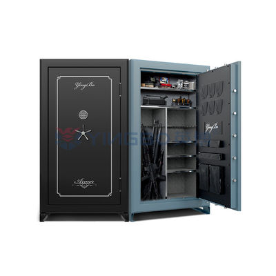 Thép chắc chắn Hộp an toàn chống cháy hạng nặng Súng an toàn kỹ thuật số Hộp ký gửi an toàn súng lớn Dung lượng an toàn
