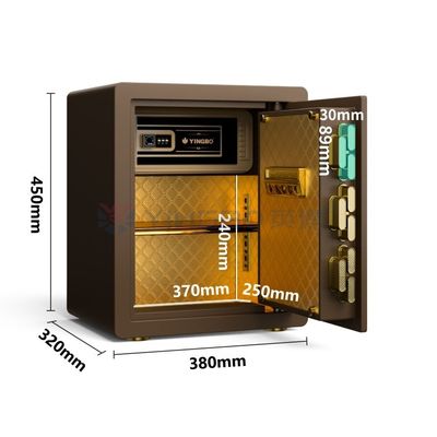 H450MM Khóa dấu vân tay hộp an toàn cho an ninh gia đình
