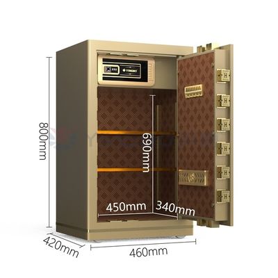 Khóa dấu vân tay sinh trắc học Smart Safe Box For Office Security 46kg
