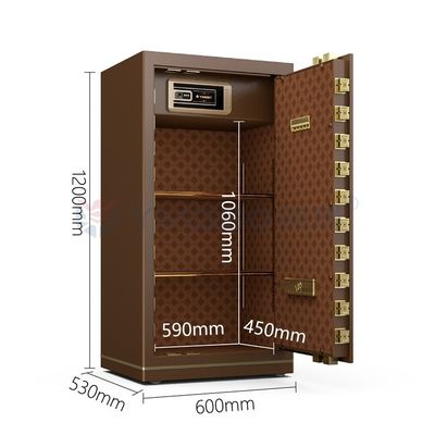 95kg Cửa sổ an toàn văn phòng báo động kép Khóa dấu vân tay YB/N7-120