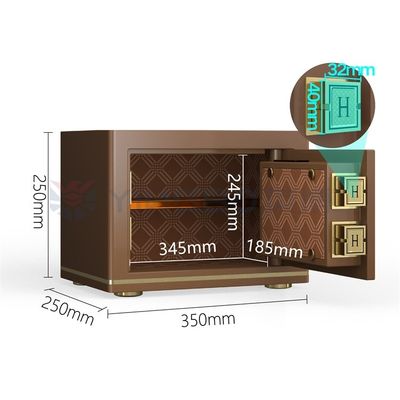 H250mm khóa điện tử Box an toàn văn phòng cho an ninh