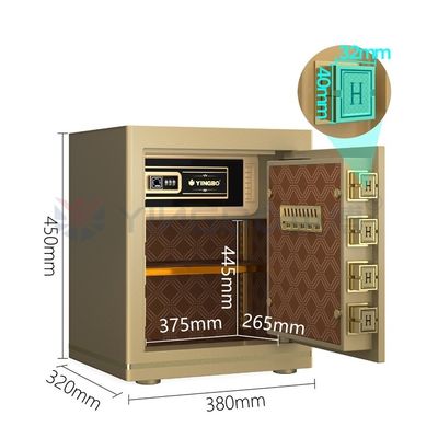 H450mm Luxury Digital Safe Box Khóa điện tử cho an ninh