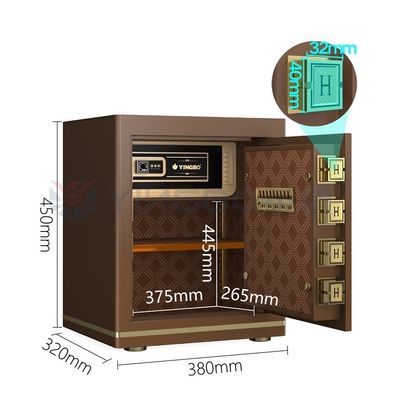 YB/N7-45 Khóa điện tử kỹ thuật số phòng an toàn văn phòng Thép rắn 26±2kg