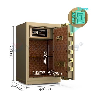 Solid Steel Smart Office Safe Box Khóa điện tử YB/N7-70