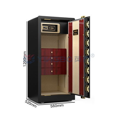 170kg báo động đôi trang sức thông minh đồng hồ Winder an toàn với ngăn kéo