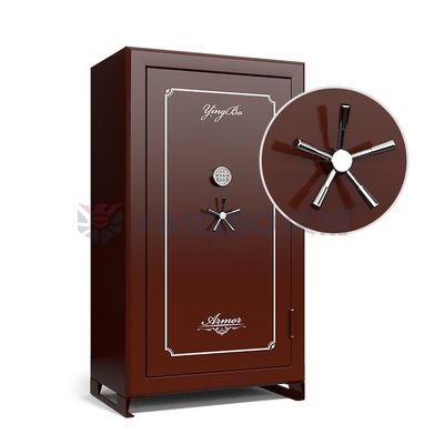 Giấy chứng nhận UL Hộp an toàn súng chống cháy hạng nặng An toàn sinh trắc học thông minh Thép an toàn 3 mm