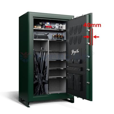 1400 độ UL khóa hộp an toàn súng với 75Mins Fireproof xếp hạng an toàn súng tủ