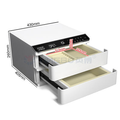 Tự động mở hộp đồ trang sức an toàn hai lớp 34kg với báo động kép