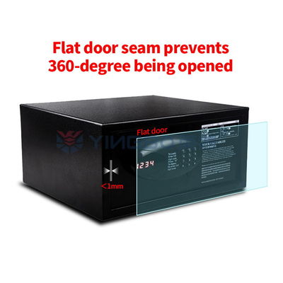 OEM H200 Solid Steel Hôtel Safe Box Với Digital Keypad chống trộm báo động kép