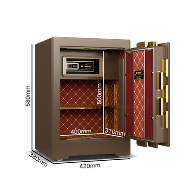 H580mm Solid Steel Luxury Smart Safe Box For Security YB/ZY-58 Các loại thép cứng