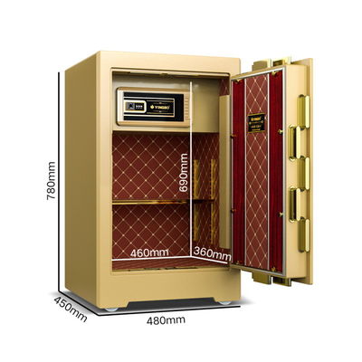 OEM 4 Cu Ft khóa vân tay hộp an toàn thương mại H780mm YB / ZY-70
