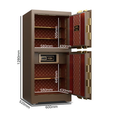Dấu vân tay bằng thép rắn Hộp an toàn thương mại H1280mm