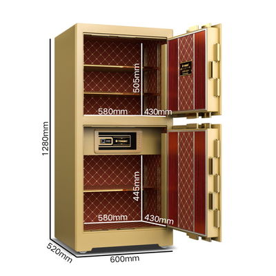 208±2kg Hộp an toàn OEM Luxury Safes 4 Open Ways YB/ZY-120D