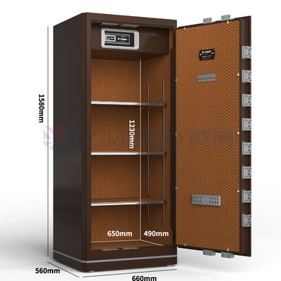 Thép rắn được cấp bằng sáng chế Bolts an ninh Luxury Safe Box YB/N6-150
