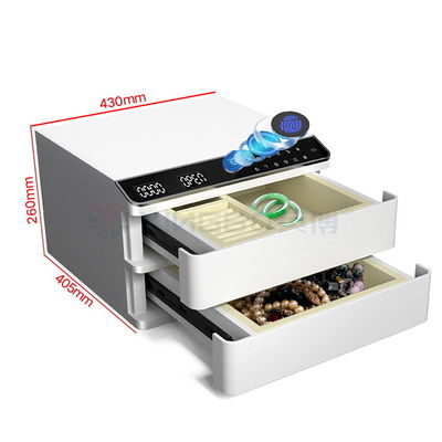 Hình báo động đôi Lớp hai thép rắn đồ trang sức hộp an toàn cho an ninh