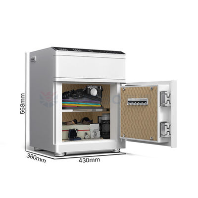 Solid Steel Fingerprint Lock Smart Box Safe With Auto Open Fingerprint Lock Safe (Thiết bị khóa dấu vân tay bằng thép rắn)