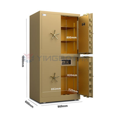 H1800mm 4 cửa khóa dấu vân tay cửa an toàn phòng an toàn di động