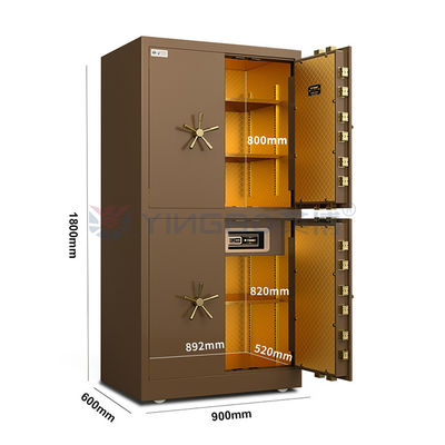 Khóa dấu vân tay sinh trắc học Cửa khoang di động Thép rắn YB/DK180