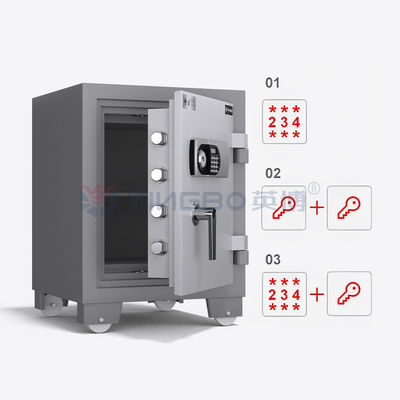 Chống trộm An toàn Hộp an toàn chống cháy Thép an toàn Xếp hạng chống cháy UL 2 giờ Chống cháy