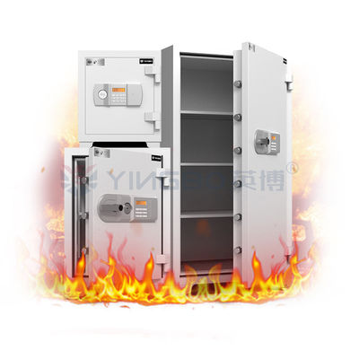 Solid Steel Fireproof Security Box Electronic DIgital Lock Fire Rating 30-120mis YB/FG-48-128