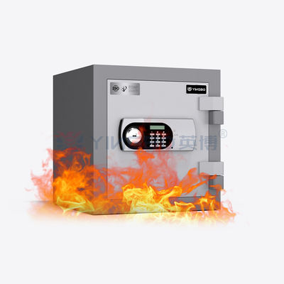 Solid Steel Fireproof Safe Box Hệ thống báo động kép Độ cao 420mm