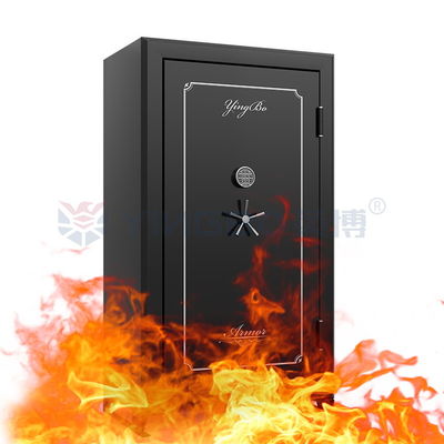 Thép rắn Heavy Duty chống cháy hộp an toàn bảo vệ súng 645kg