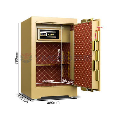 YB/ZY-70 Hộp an toàn thương mại Hộp bán dẫn Dấu vân tay Công nghệ sinh trắc học 4 Cách mở