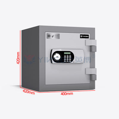 Security Dual Alarm Fireproof Safe Box With Classic Intelligent Panel Design YB/FH-42
