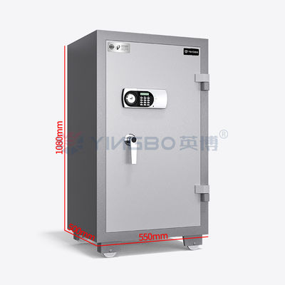 Hộp an toàn chống cháy chống trộm cấp 1 với xếp hạng chống cháy 1400 ° C An toàn bằng thép 2 giờ