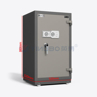 Xếp hạng chống cháy 30-120 phút Hộp an toàn chống cháy Thép an toàn chống trộm An toàn