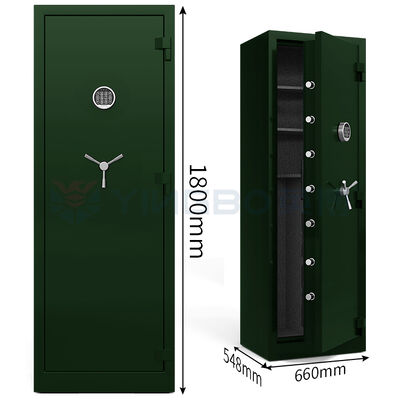 Phòng ngừa hỏa hoạn Green Gun Safe Box YB/GS-180 Smart LED Display For Secure Storage