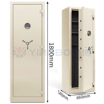 30-75 Mins Hỏa chống súng hộp an toàn tổ chức lưu trữ cho súng dài súng lục đạn