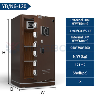 Két sắt cao cấp Hộp an toàn gia đình An toàn nhỏ cho gia đình Khóa sinh trắc vân tay An toàn tại nhà