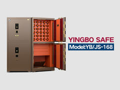 H1680mm đồ trang sức đồng hồ Winder hộp an toàn báo động kép