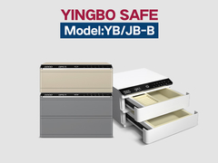 Hình vân tay khóa đồ trang sức hộp an toàn tự động bật lên