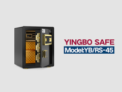 YB/RS-45 dấu vân tay khóa nhà an toàn màu đen