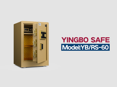 YB/RS-60 dấu vân tay khóa nhà an toàn vàng