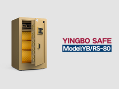YB/RS-80 dấu vân tay khóa nhà an toàn vàng