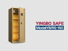 YB/RS-150 dấu vân tay khóa nhà an toàn vàng