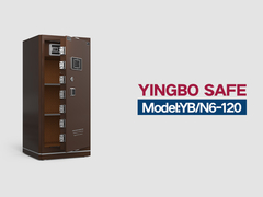 YB/N6-120 Solid Steel Home Safes báo động kép