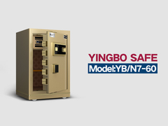 Hộp an toàn vân tay bán dẫn Thép rắn cho bảo mật văn phòng YB/N7-60