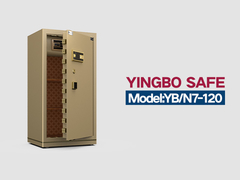 H1200mm Cảnh báo hai hộp an toàn sang trọng cho an ninh văn phòng