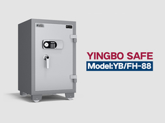 H880mm Smart Fireproof Safe Box báo động kép