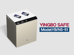 YB-NS-thép rắn kem giường ngủ