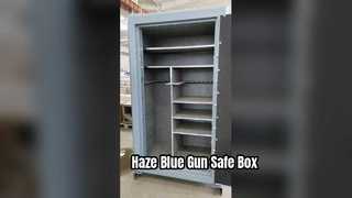 Hộp an toàn súng Haze Blue Gun 75 phút chống cháy ở 1400 ° F