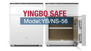 Hộp đựng két sắt thông minh đầu giường màu trắng YB/NS-56